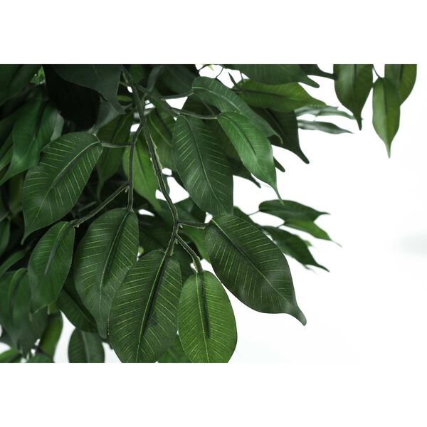 Black Green 58-Inch Ficus Tree Indoor Faux Fake Floor Potted Artificial Plant, image 4
